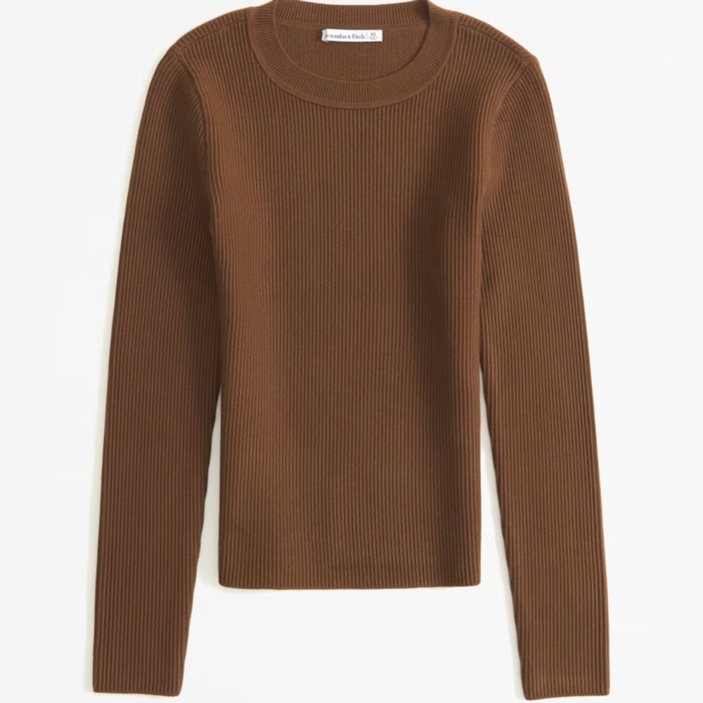 Abercrombie & Fitch Brown Long Sleeve Top